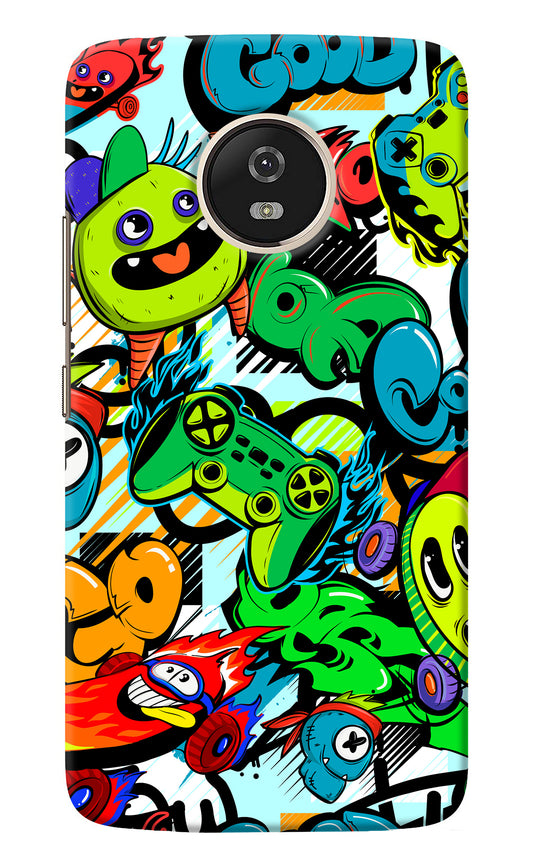 Game Doodle Moto G5 Back Cover