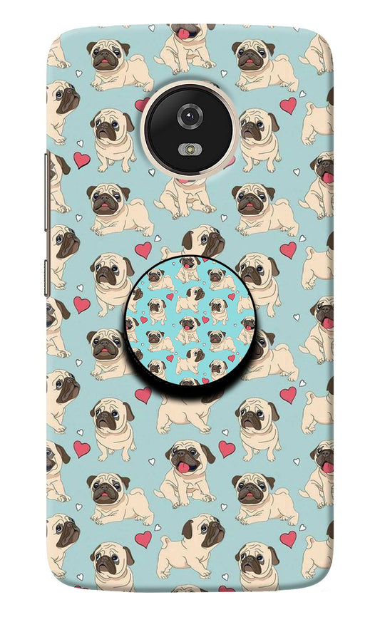 Pug Dog Moto G5 Pop Case