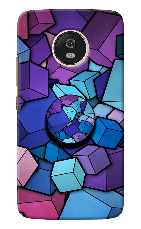 Cubic Abstract Moto G5 Pop Case