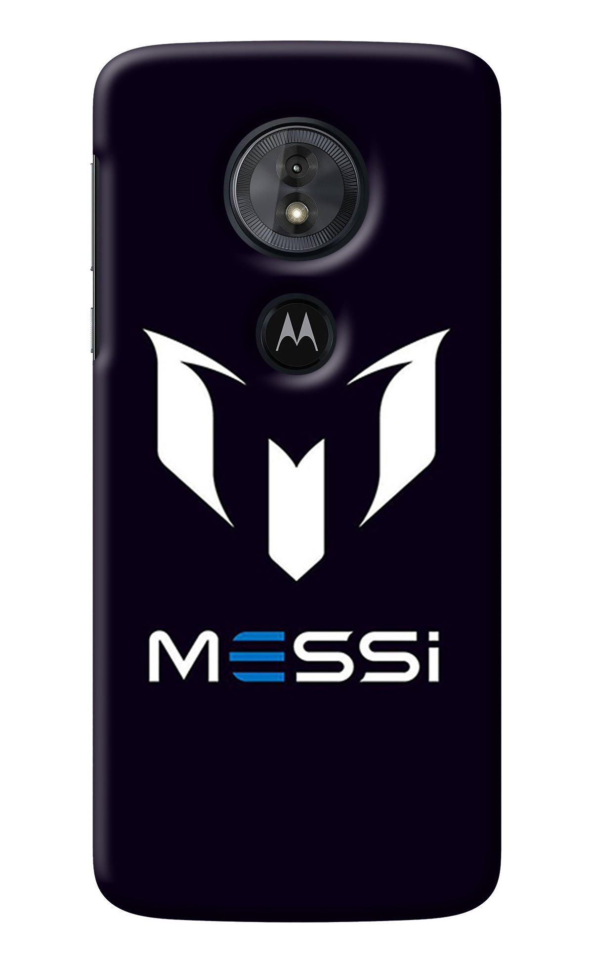 Messi Logo Moto G6 Play Back Cover