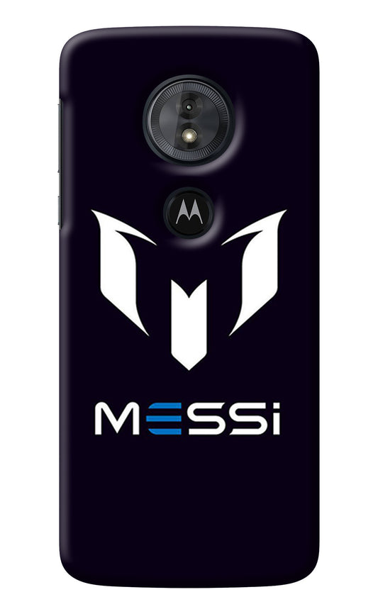 Messi Logo Moto G6 Play Back Cover