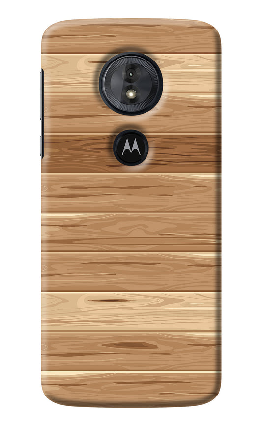Wooden Vector Moto G6 Play Back Cover