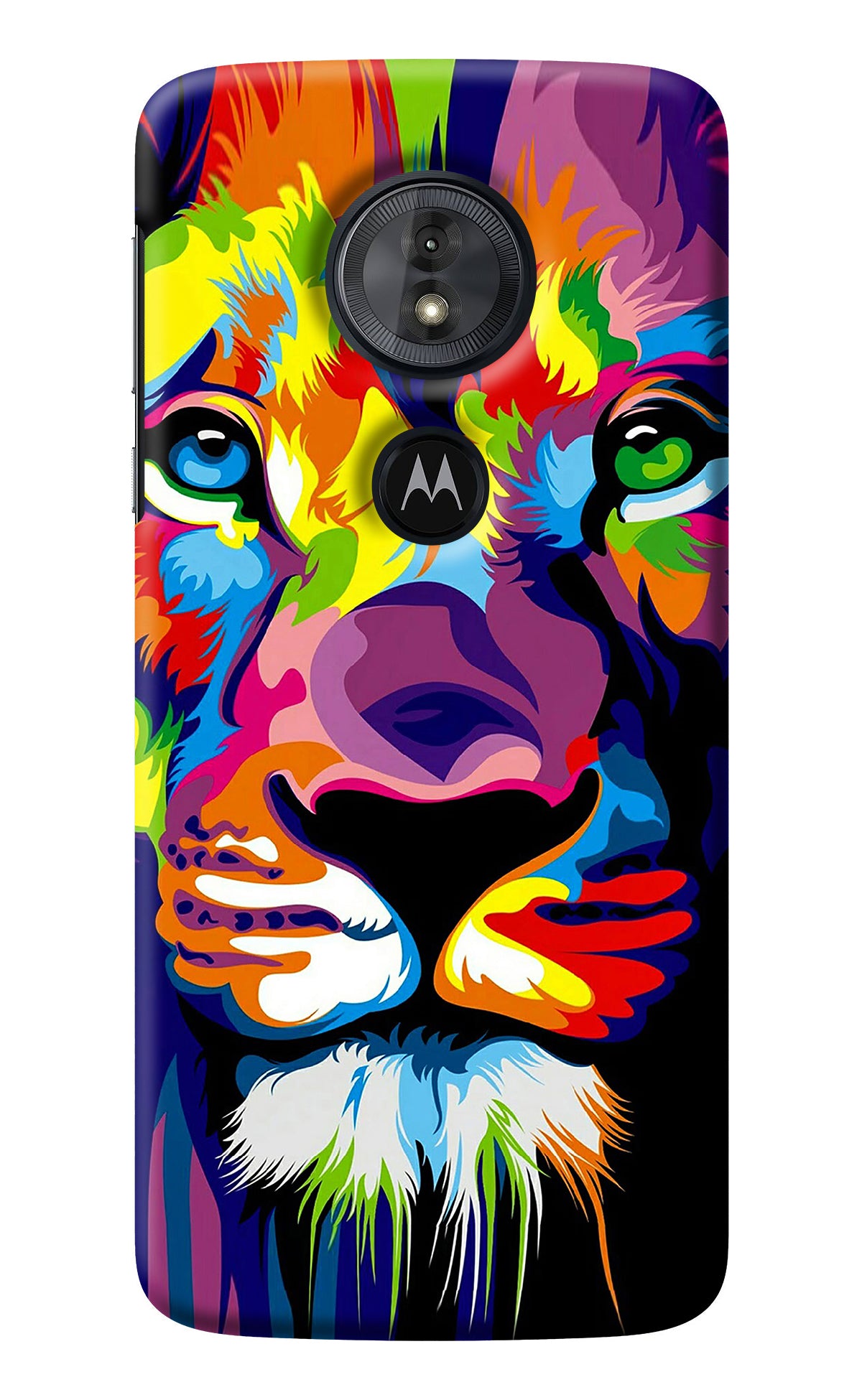 Lion Moto G6 Play Back Cover