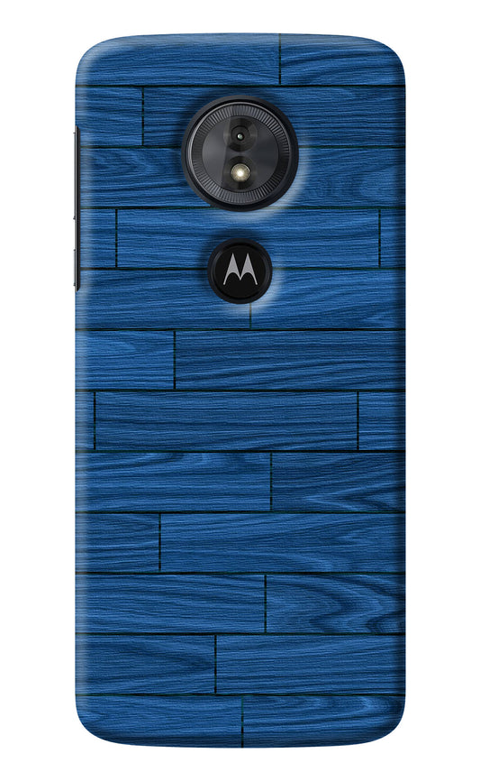 Wooden Texture Moto G6 Play Back Cover