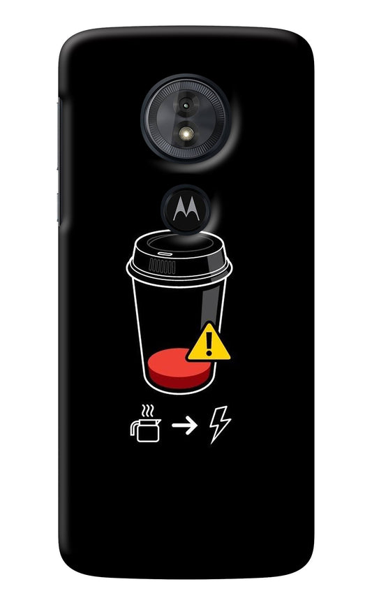 Coffee Moto G6 Play Back Cover