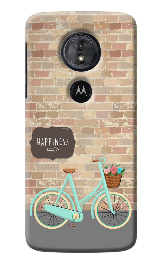 Happiness Artwork Moto G6 Play Back Cover