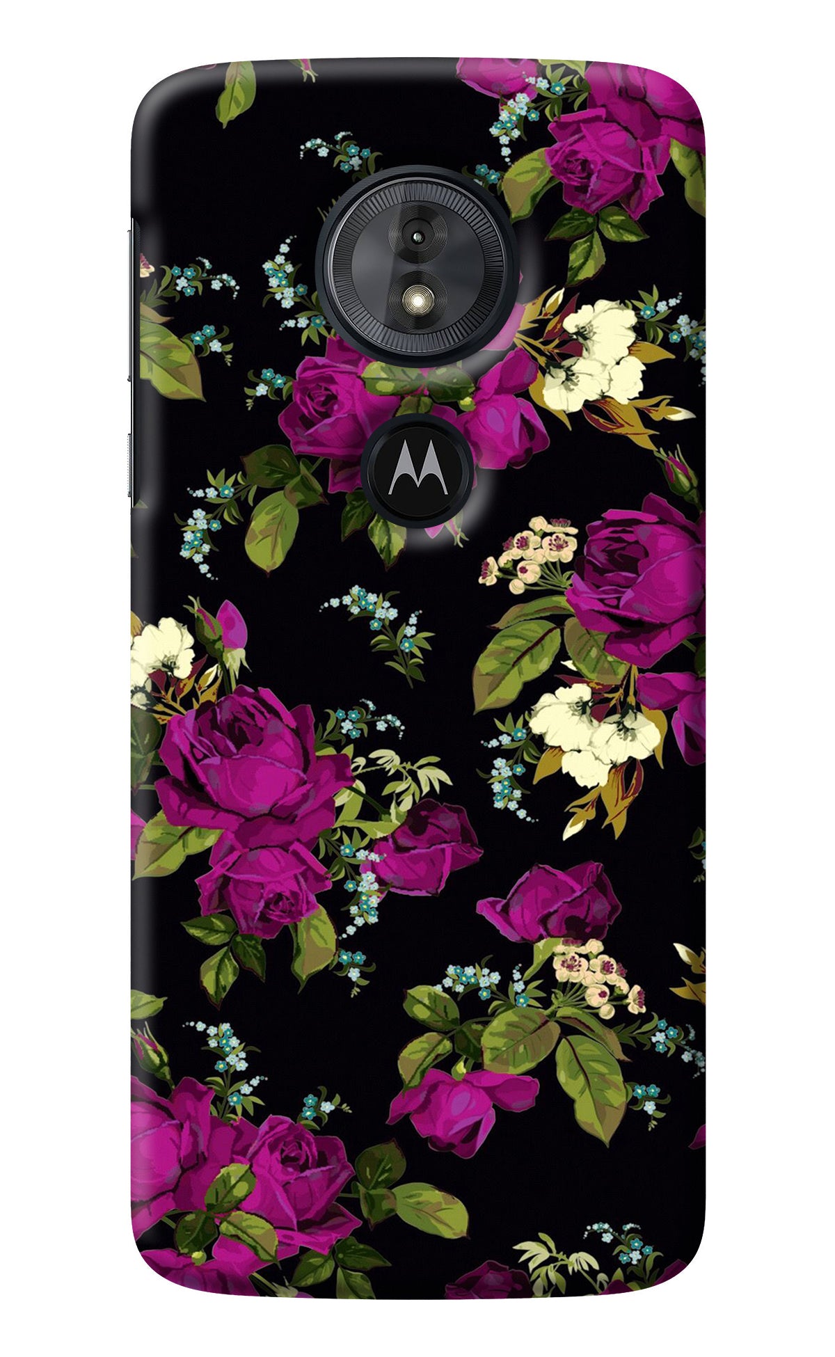 Flowers Moto G6 Play Back Cover