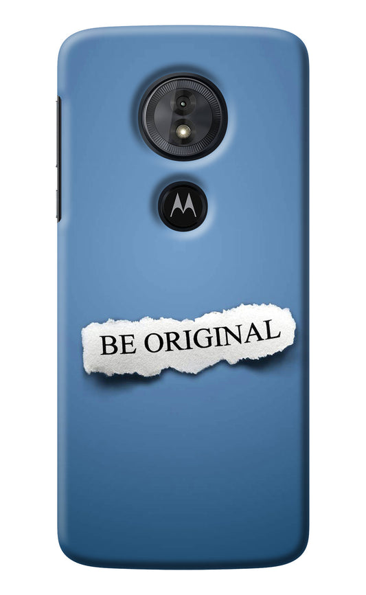 Be Original Moto G6 Play Back Cover