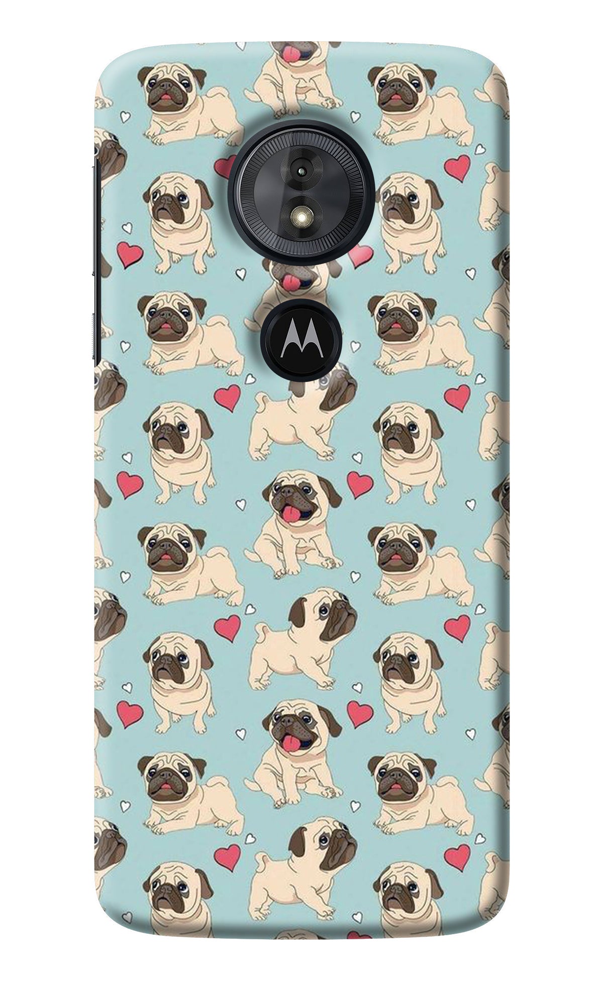 Pug Dog Moto G6 Play Back Cover