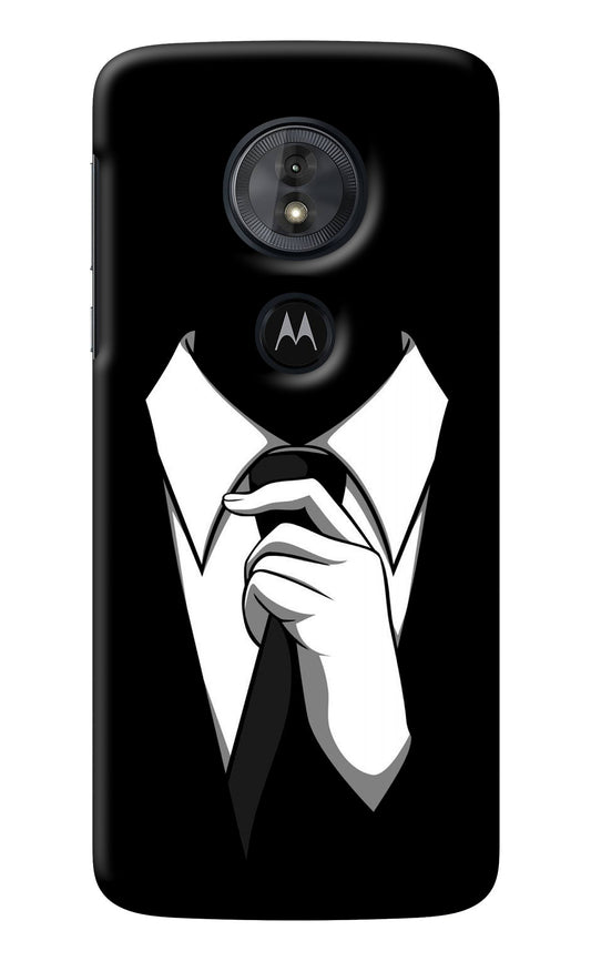 Black Tie Moto G6 Play Back Cover