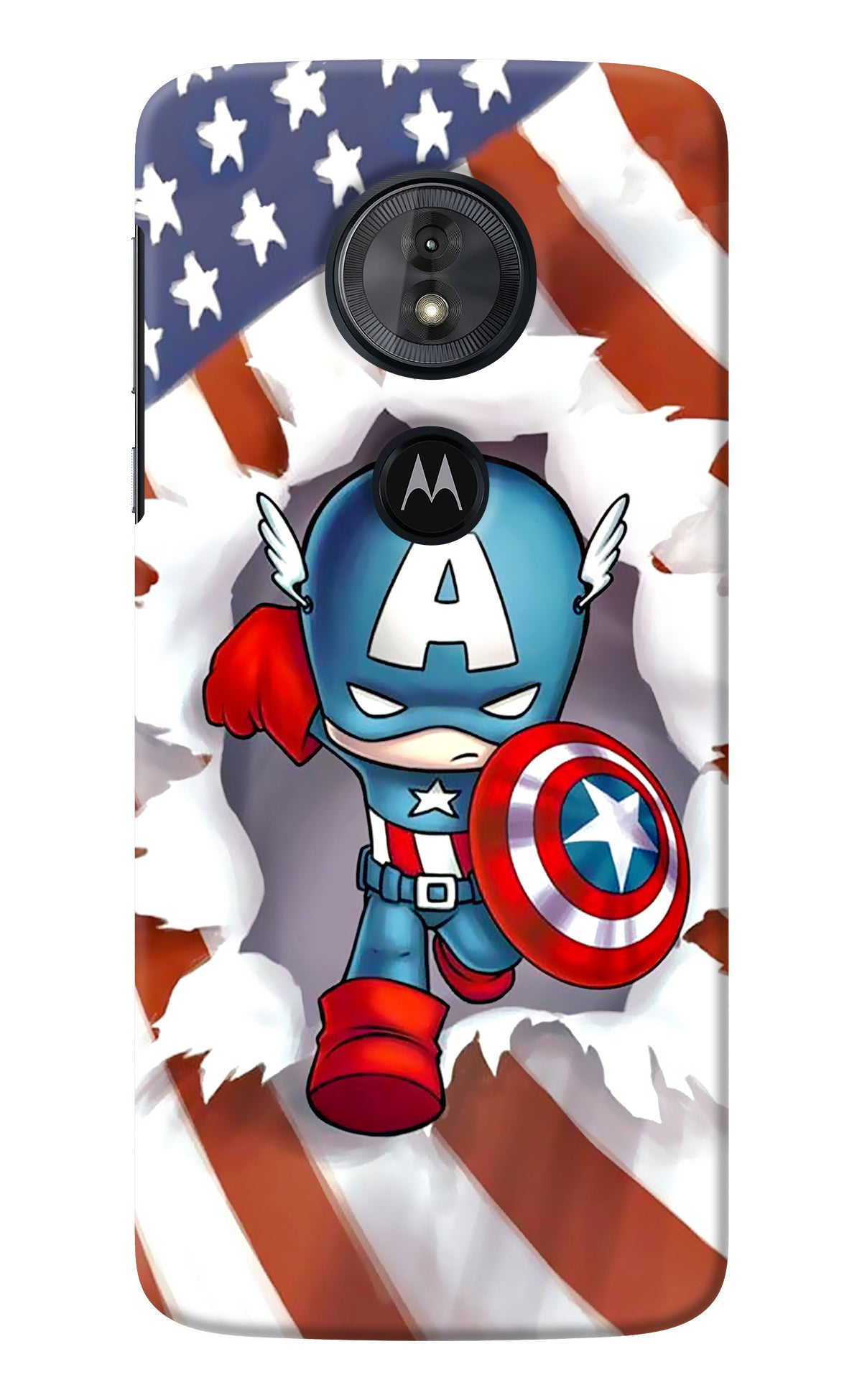Captain America Moto G6 Play Back Cover