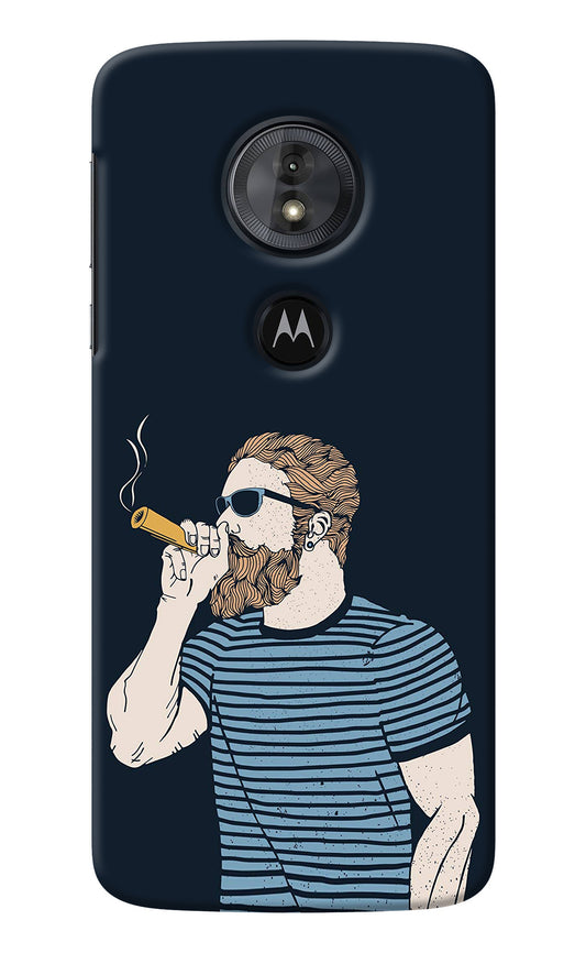 Smoking Moto G6 Play Back Cover