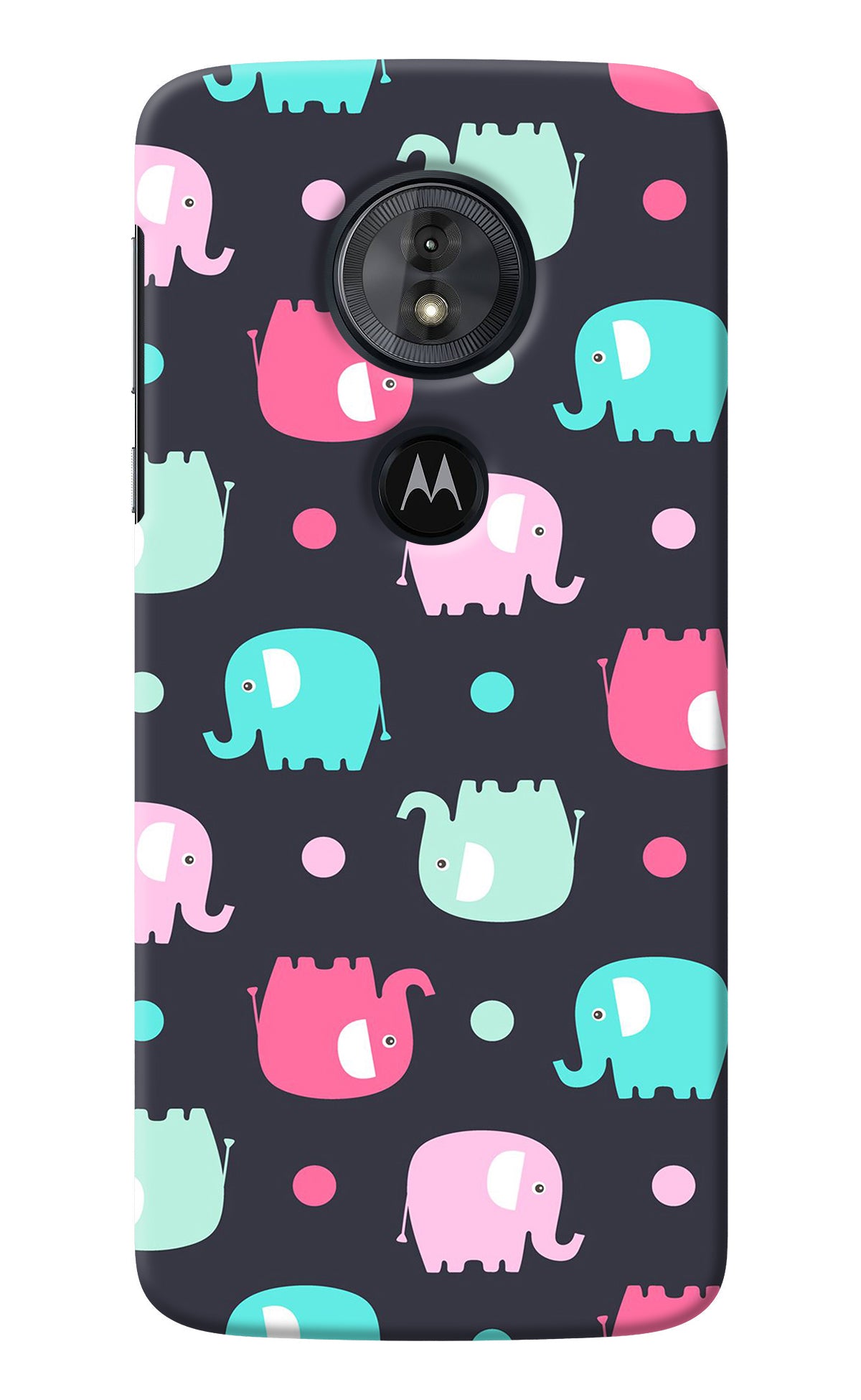 Elephants Moto G6 Play Back Cover