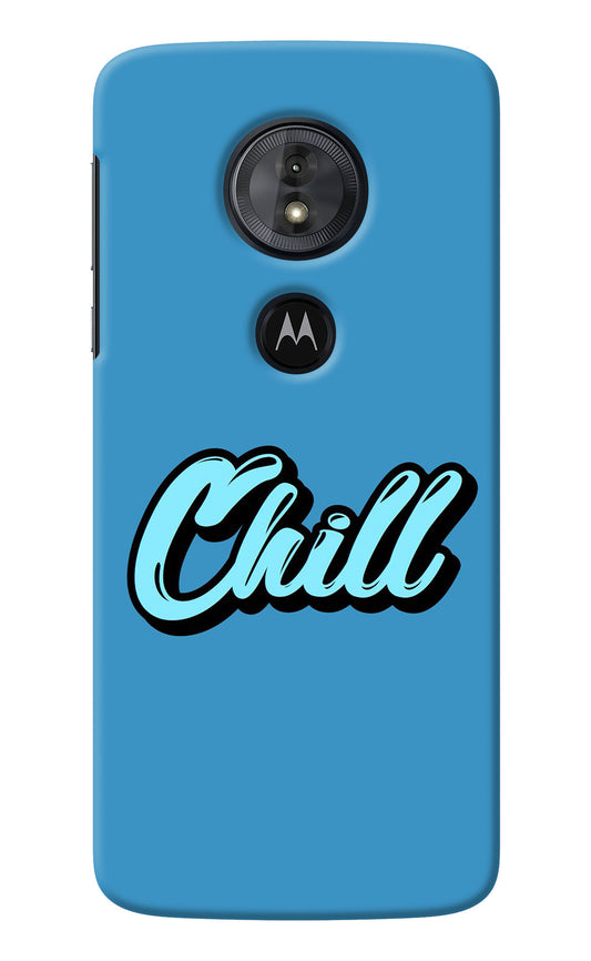 Chill Moto G6 Play Back Cover