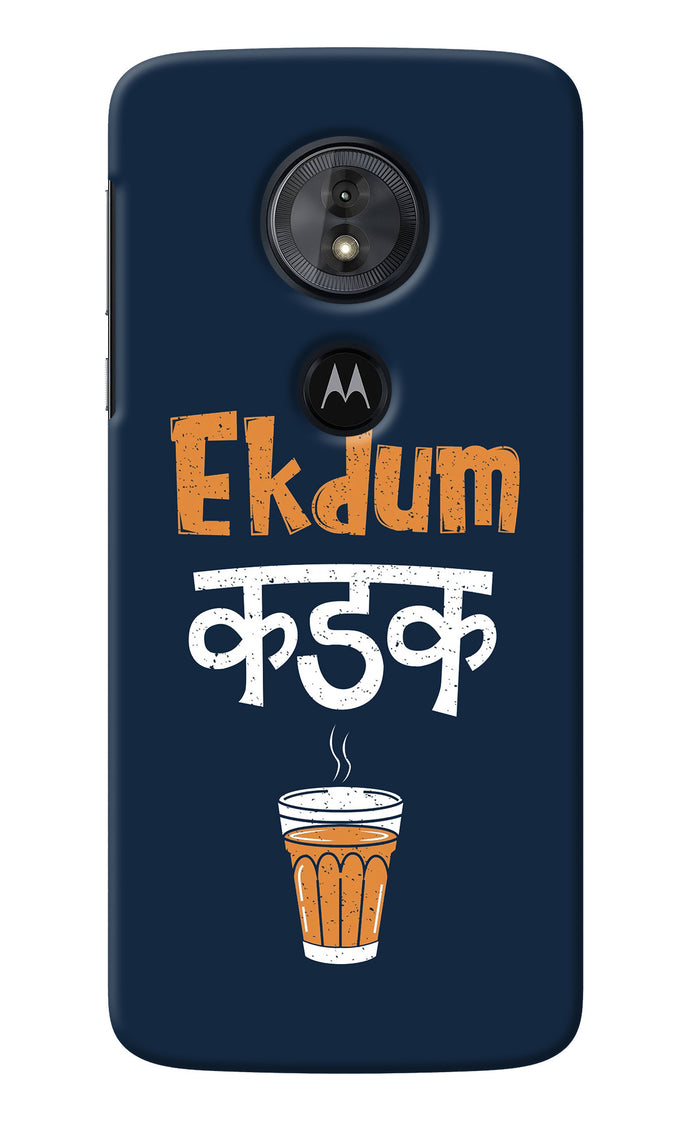 Ekdum Kadak Chai Moto G6 Play Back Cover