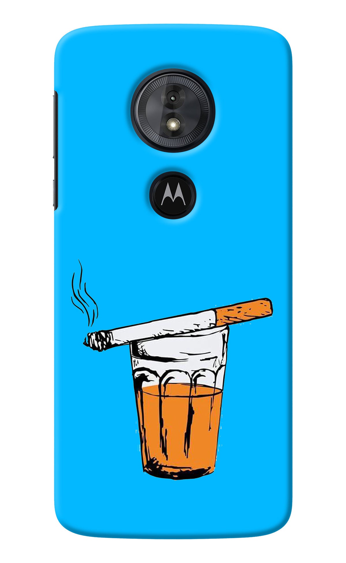 Chai Sutta Moto G6 Play Back Cover