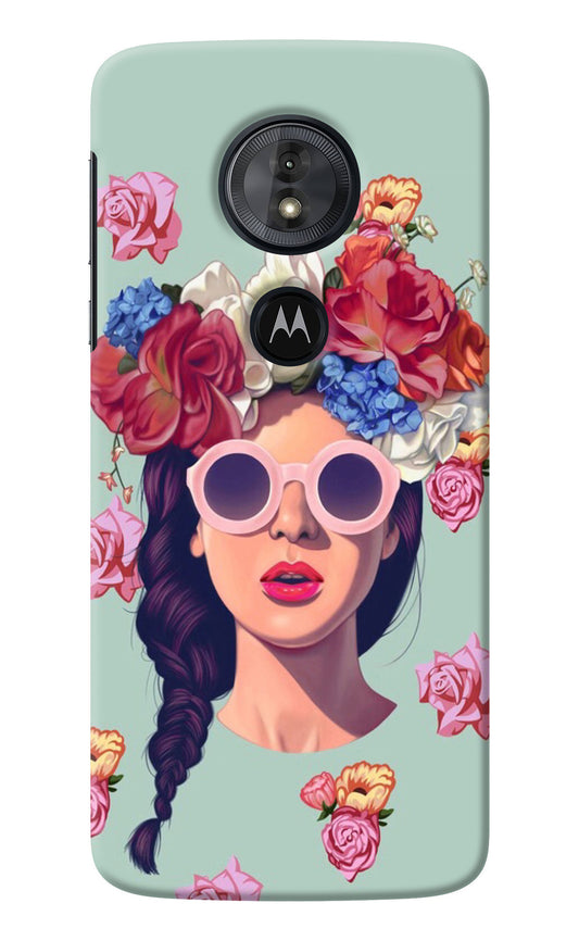 Pretty Girl Moto G6 Play Back Cover