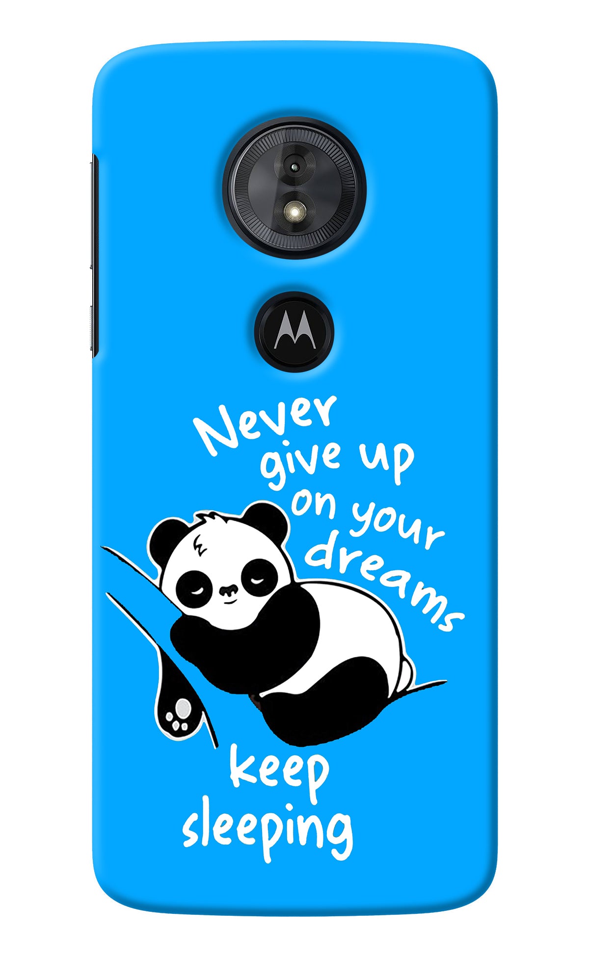 Keep Sleeping Moto G6 Play Back Cover