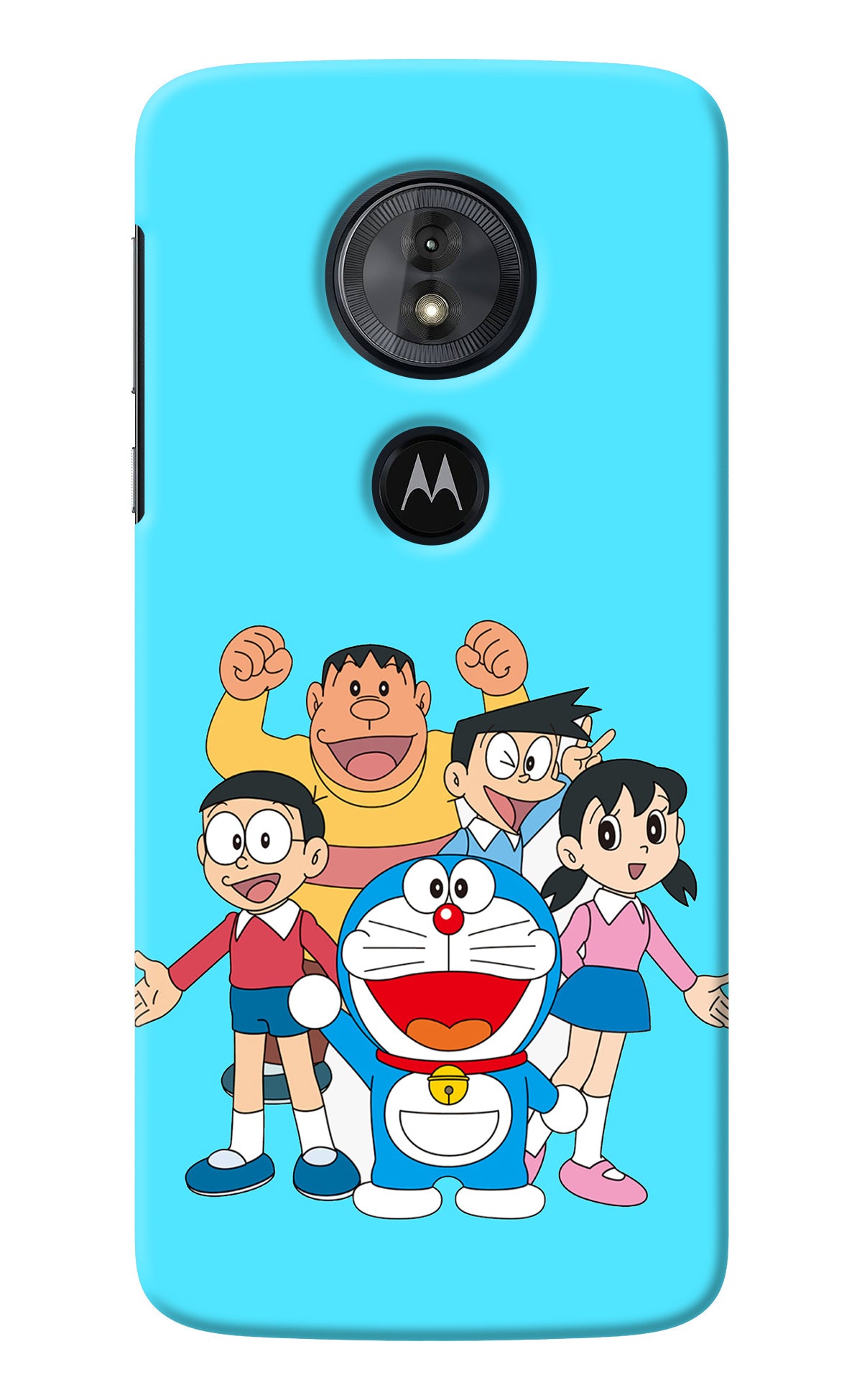 Doraemon Gang Moto G6 Play Back Cover