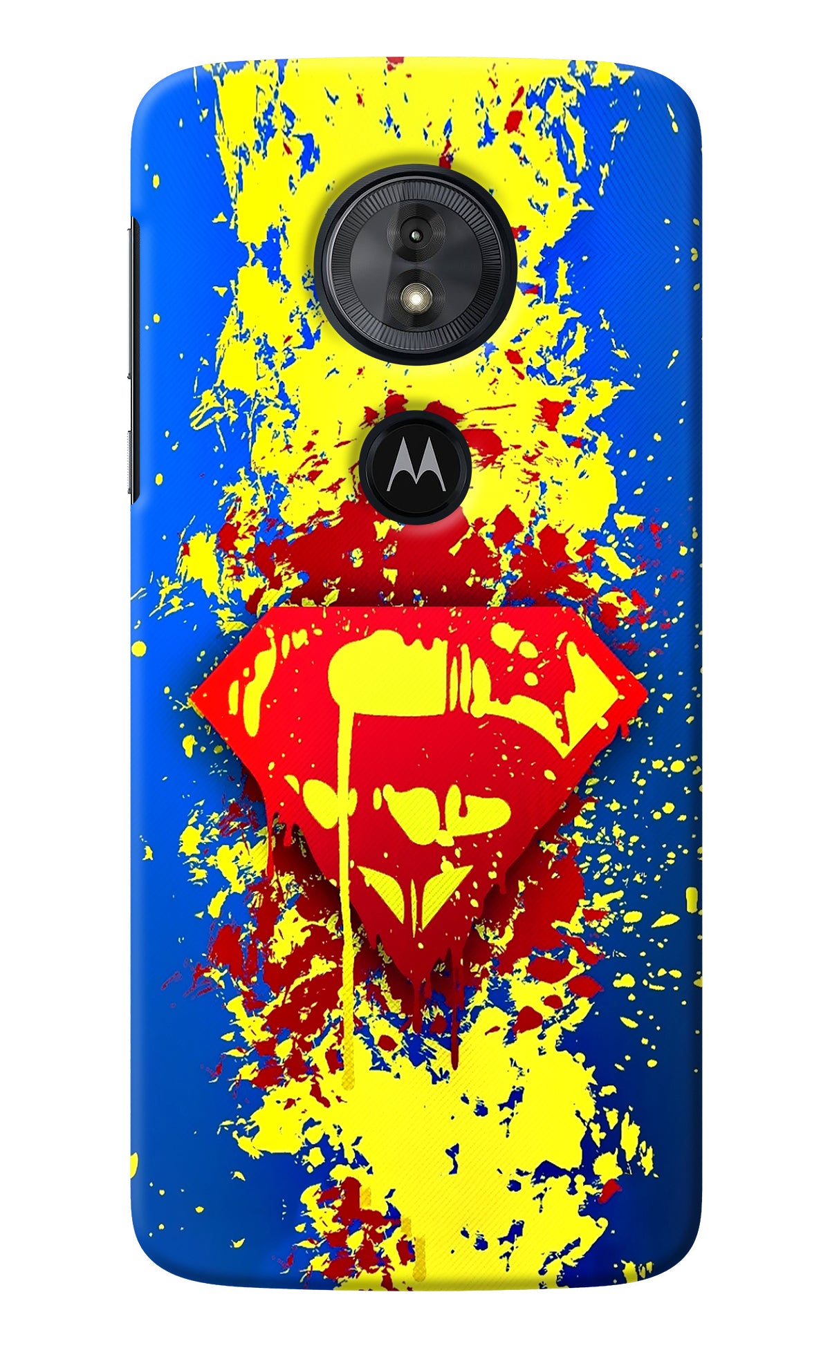 Superman logo Moto G6 Play Back Cover