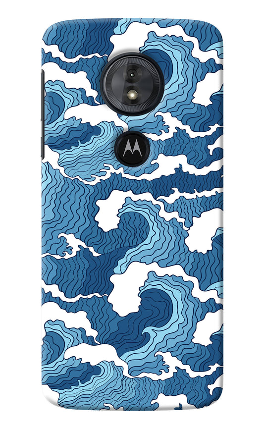 Blue Waves Moto G6 Play Back Cover