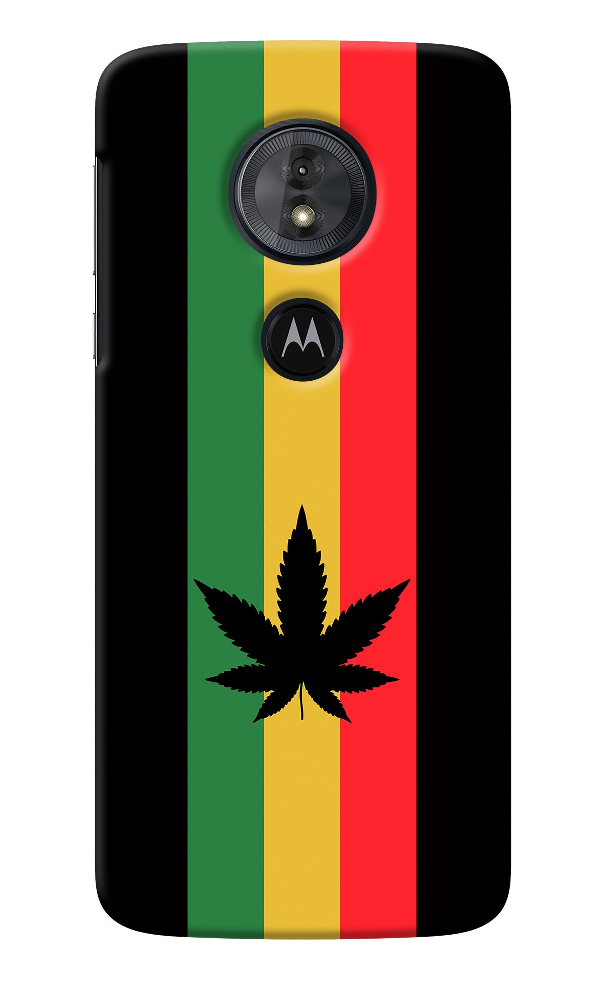 Weed Flag Moto G6 Play Back Cover