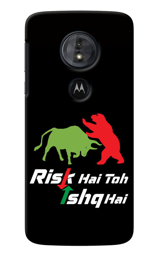 Risk Hai Toh Ishq Hai Moto G6 Play Back Cover