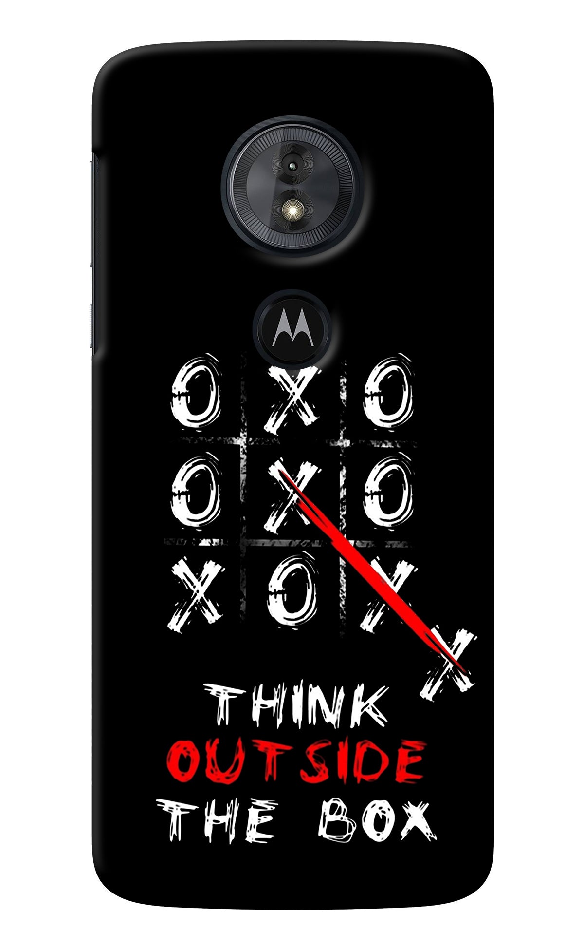 Think out of the BOX Moto G6 Play Back Cover