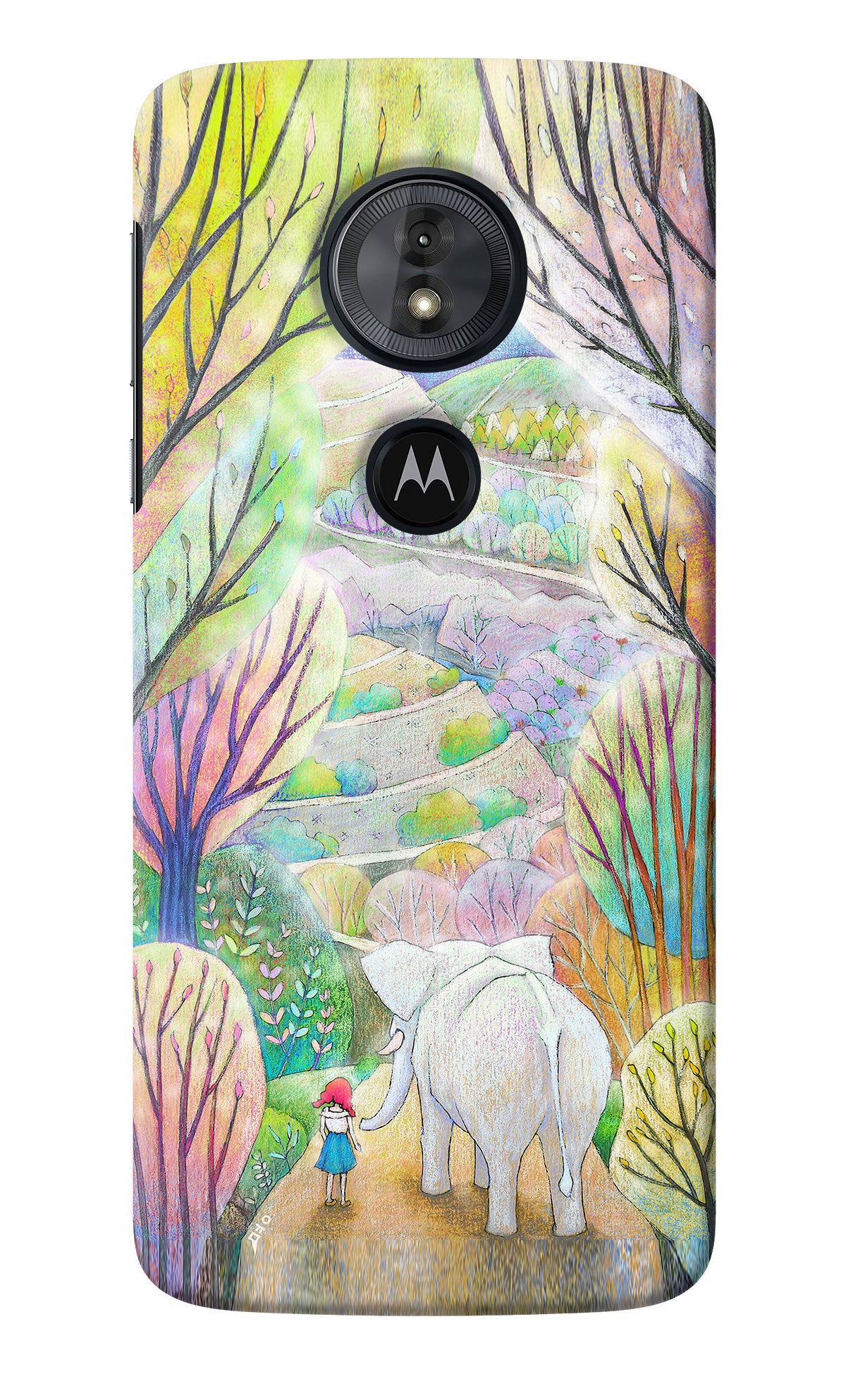 Nature Painting Moto G6 Play Back Cover