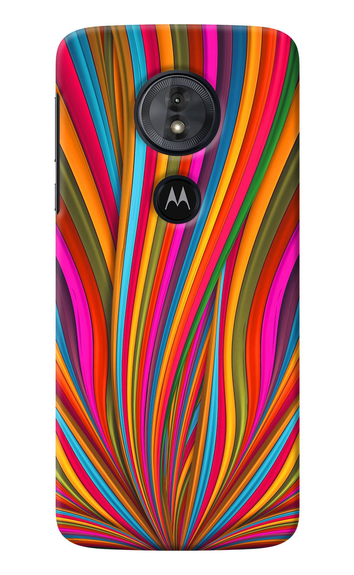 Trippy Wavy Moto G6 Play Back Cover