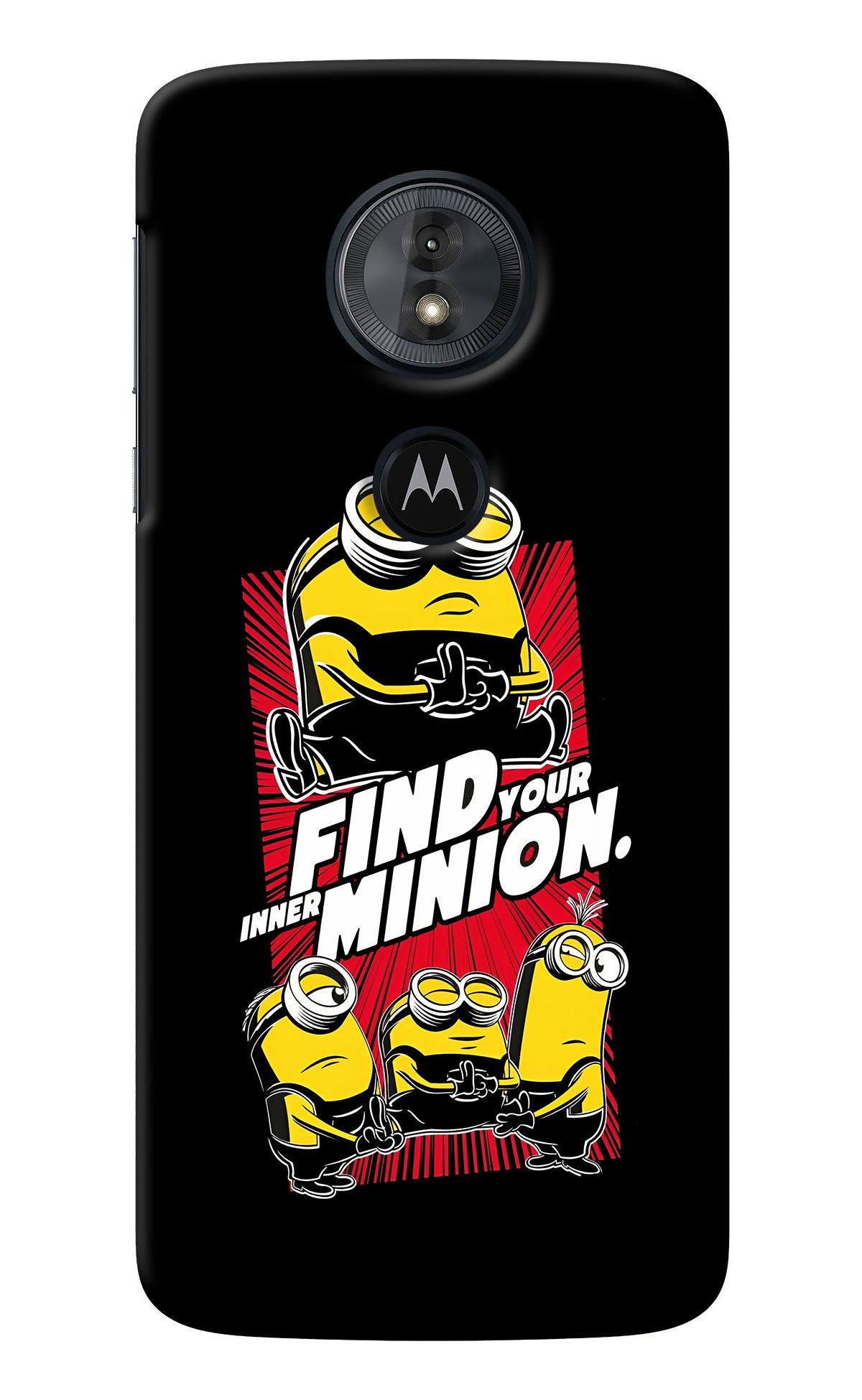 Find your inner Minion Moto G6 Play Back Cover