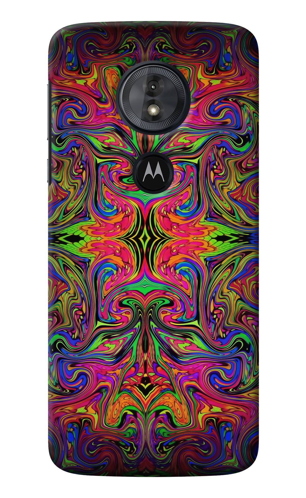 Psychedelic Art Moto G6 Play Back Cover