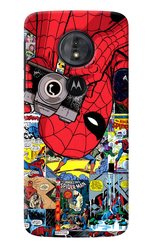 Spider Man Moto G6 Play Back Cover