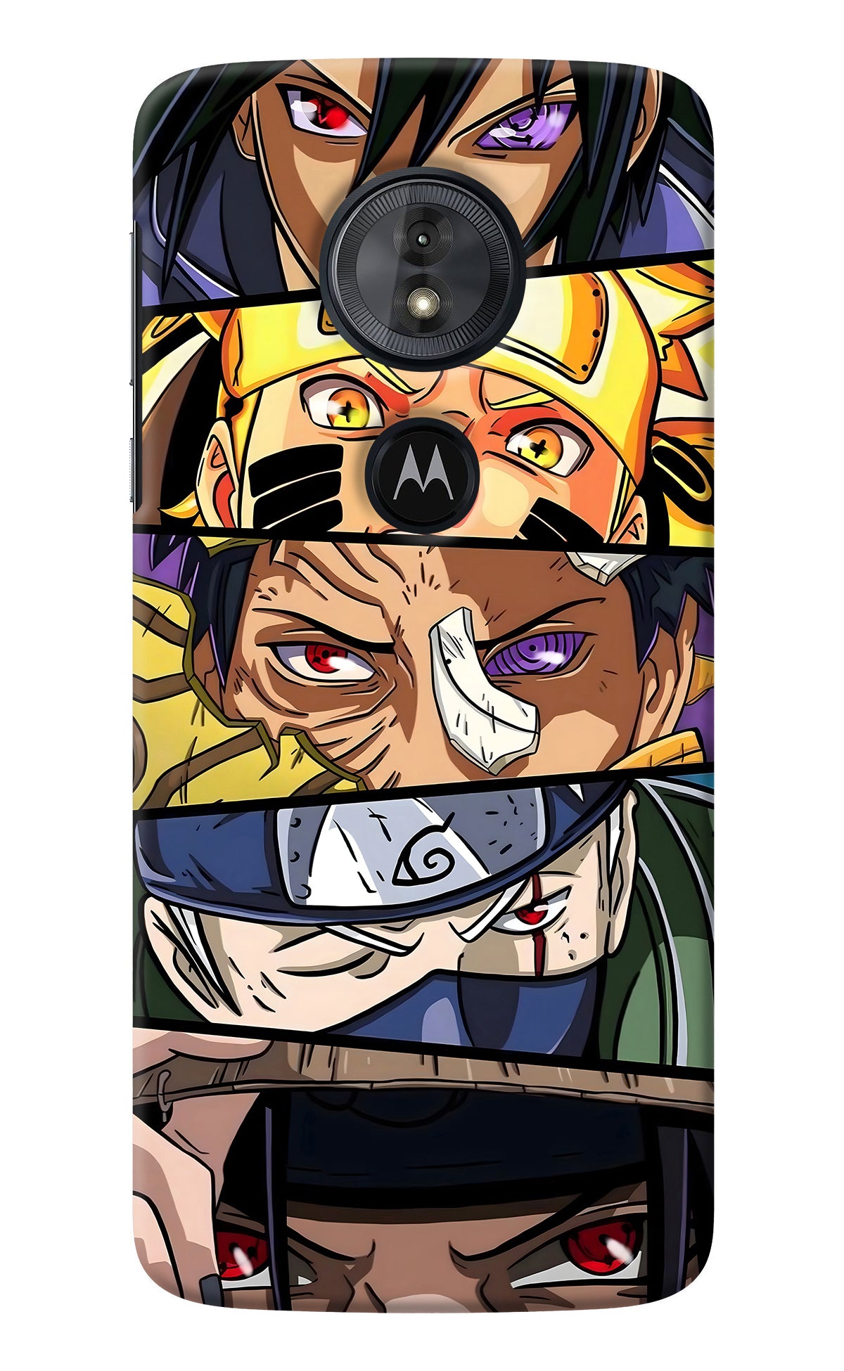 Naruto Character Moto G6 Play Back Cover