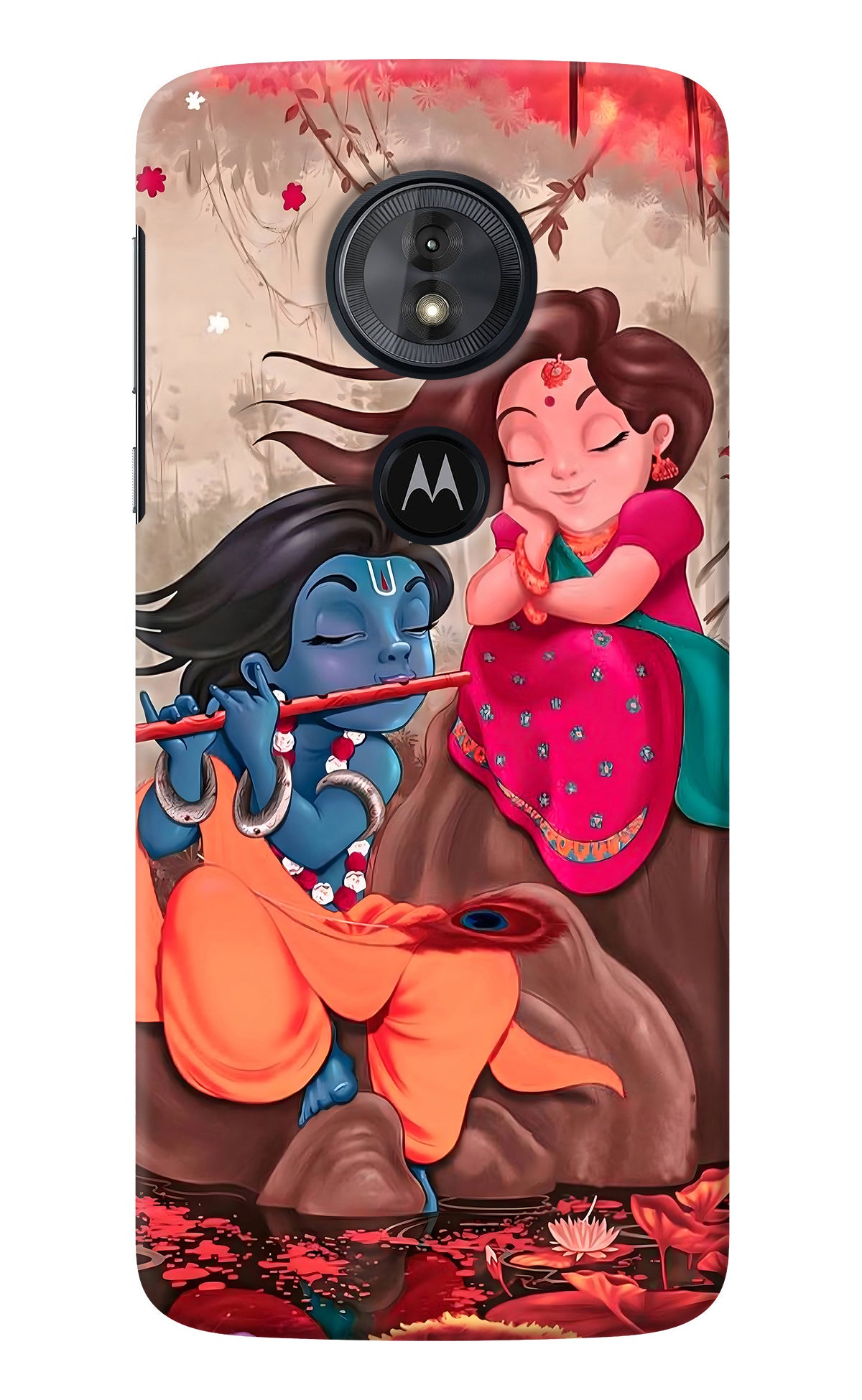 Radhe Krishna Moto G6 Play Back Cover