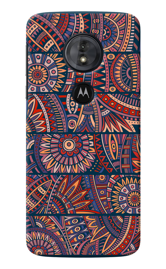 African Culture Design Moto G6 Play Back Cover