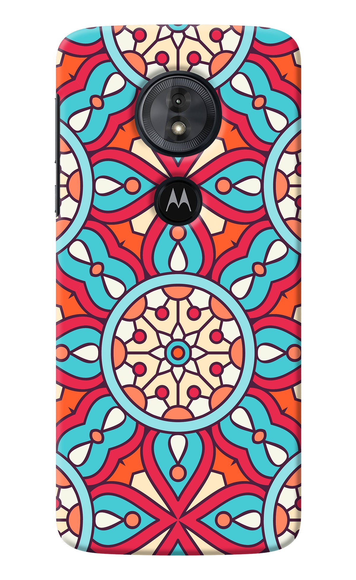 Mandala Geometric Moto G6 Play Back Cover