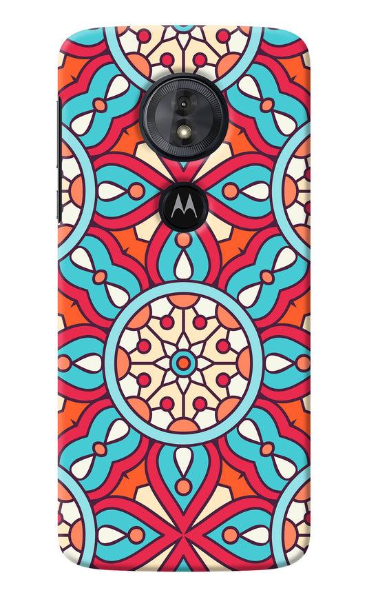 Mandala Geometric Moto G6 Play Back Cover