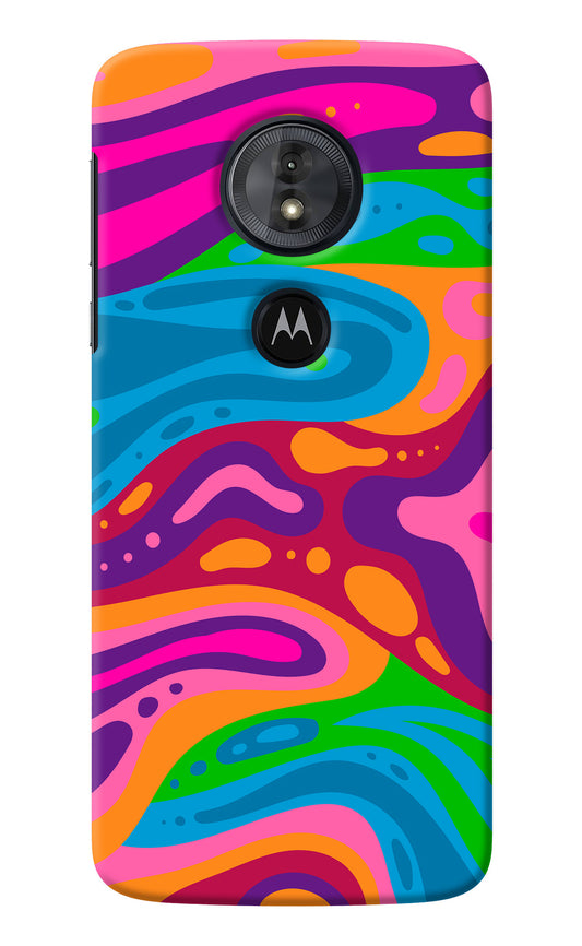 Trippy Pattern Moto G6 Play Back Cover