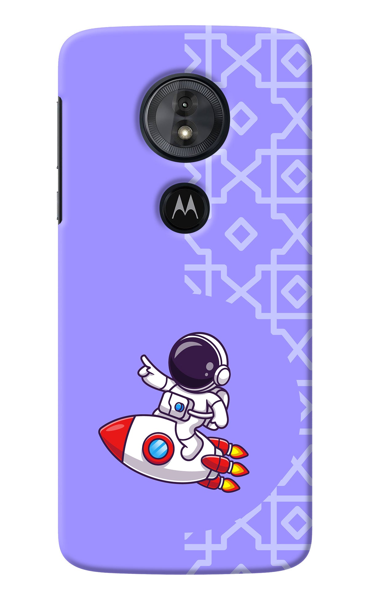 Cute Astronaut Moto G6 Play Back Cover