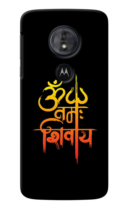 Om Namah Shivay Moto G6 Play Back Cover