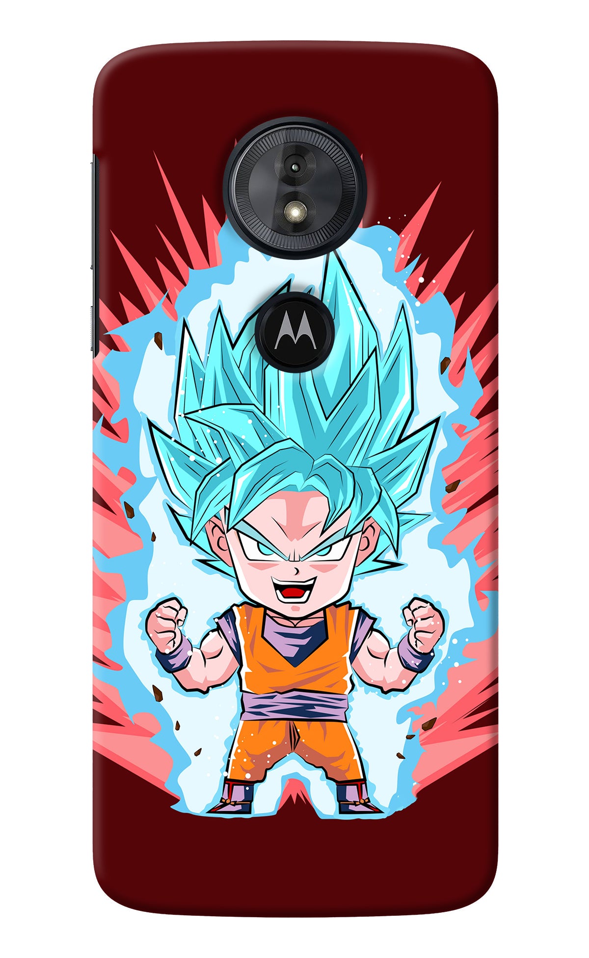 Goku Little Moto G6 Play Back Cover