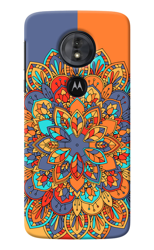 Color Mandala Moto G6 Play Back Cover