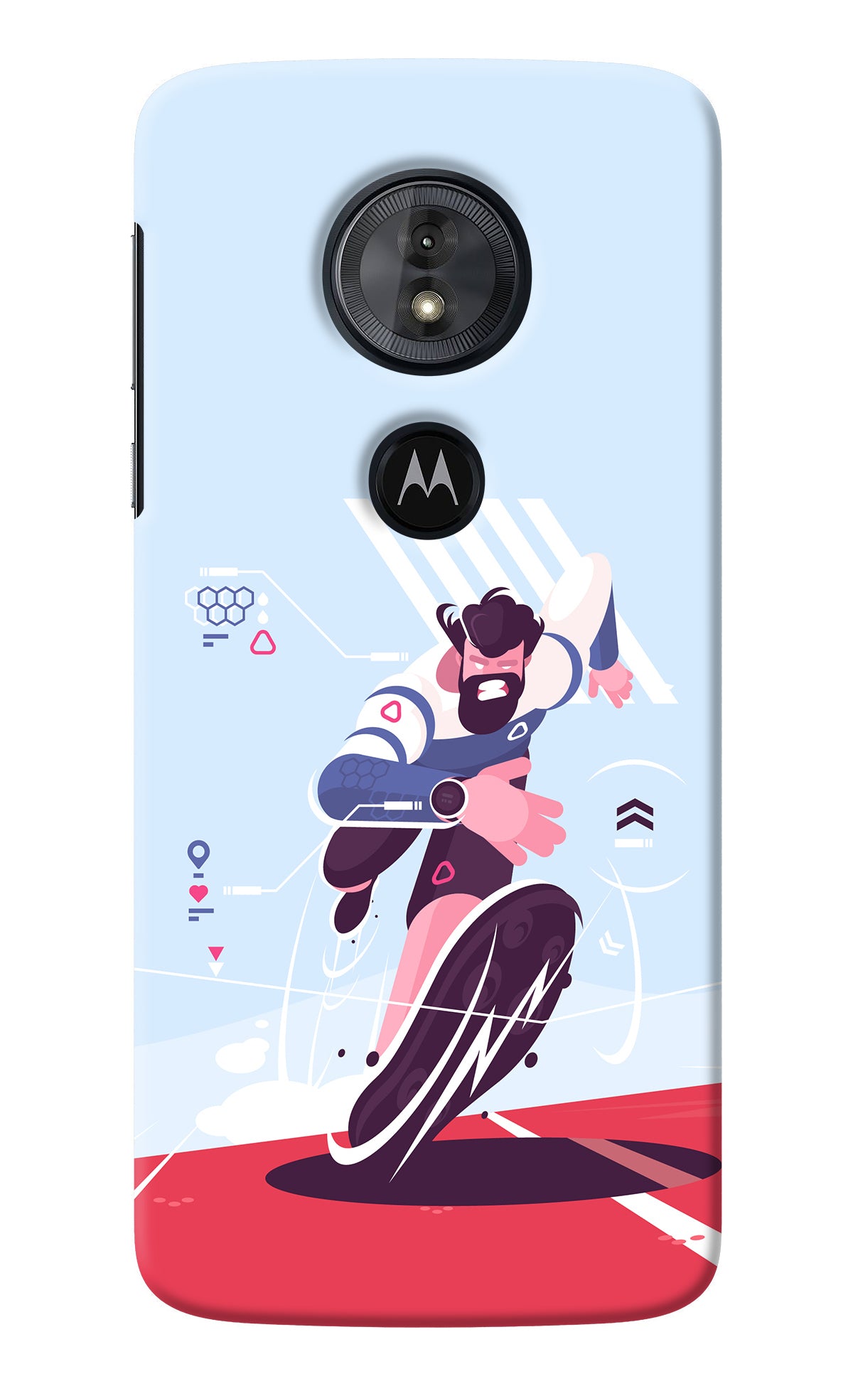 Run Pro Moto G6 Play Back Cover