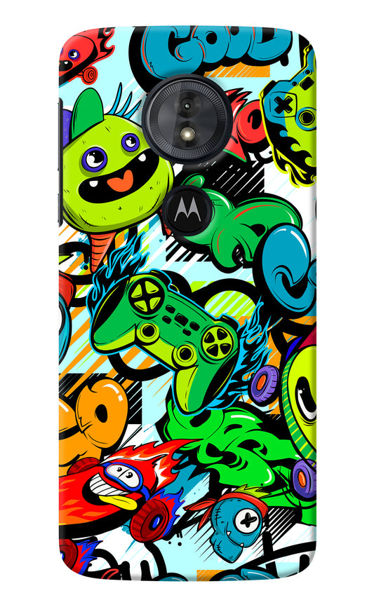 Game Doodle Moto G6 Play Back Cover