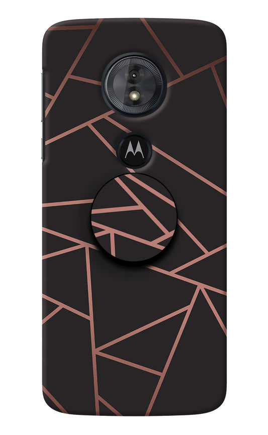 Geometric Pattern Moto G6 Play Pop Case