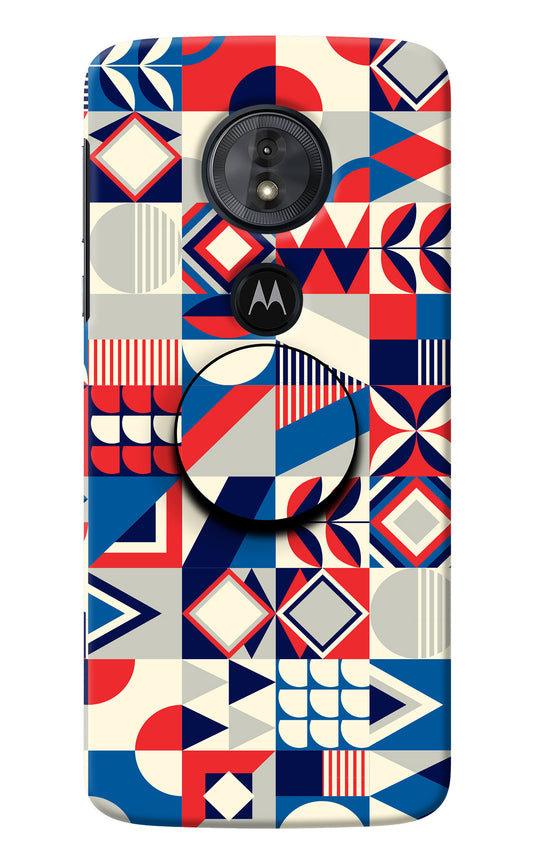 Colorful Pattern Moto G6 Play Pop Case