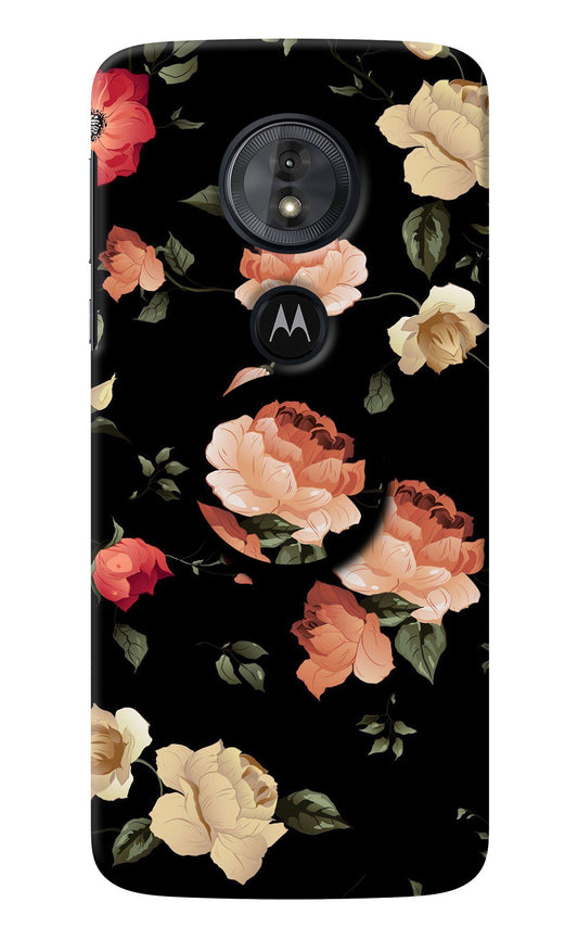 Flowers Moto G6 Play Pop Case