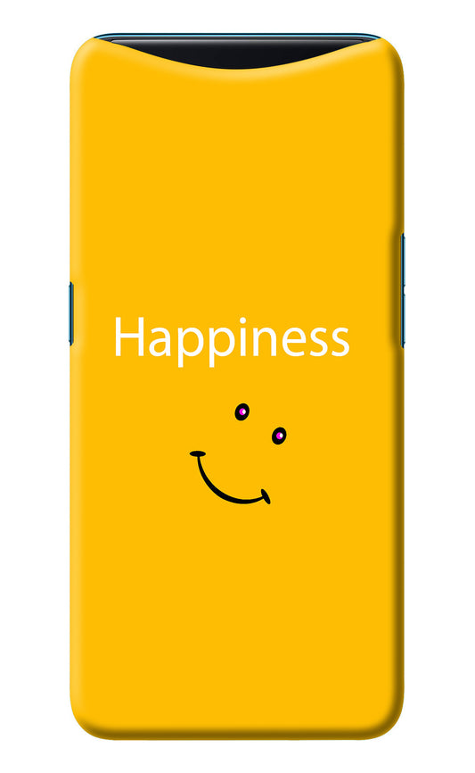 Happiness With Smiley Oppo Find X Back Cover