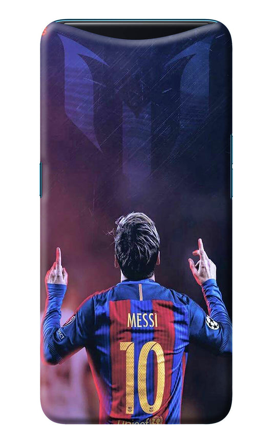 Messi Oppo Find X Back Cover